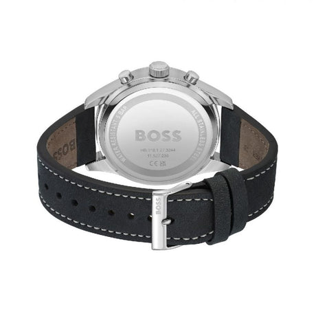 Hugo Boss sort læderur