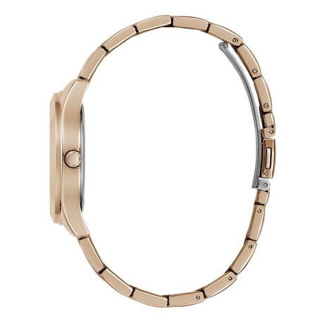 Guess flerfärgad klocka i rostfritt stål