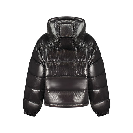 Calvin Klein sort polyesterjakke til kvinder