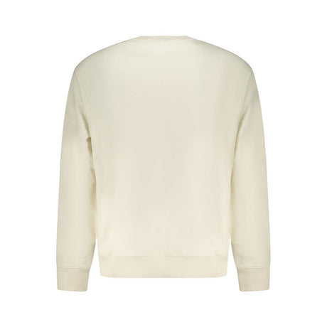 Calvin Klein White Cotton Sweatshirt