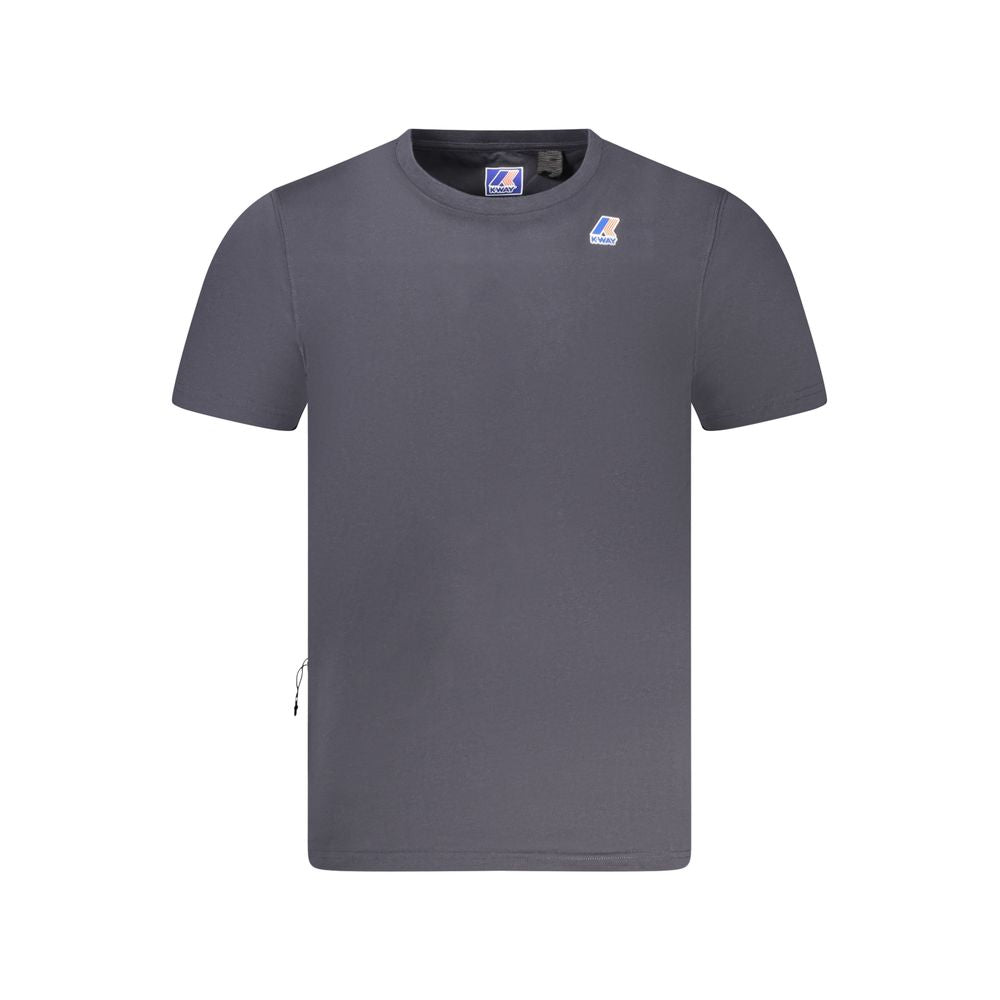 K-WAY Blue Cotton T-Shirt