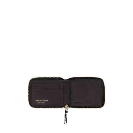 Comme Des Garçons Black Calfskin Wallet
