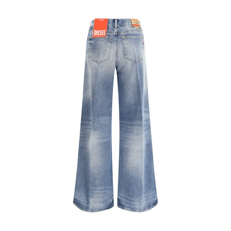 Diesel Lyseblå Bomulds Bootcut Jeans