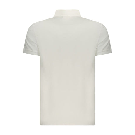 Calvin Klein Hvid Bomuld Polo Shirt til mænd