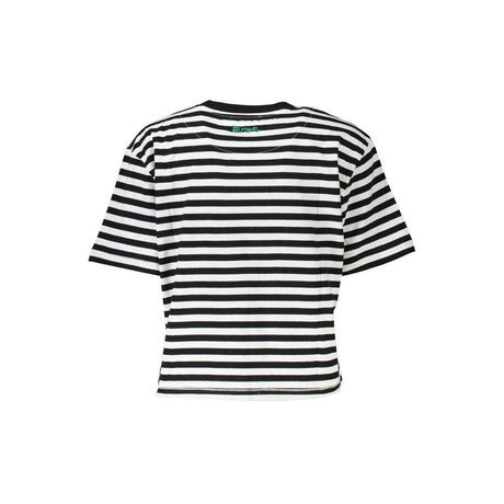 Desigual sort bomuld T-shirt til kvinder