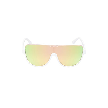 Guess White Resin Sunglasses