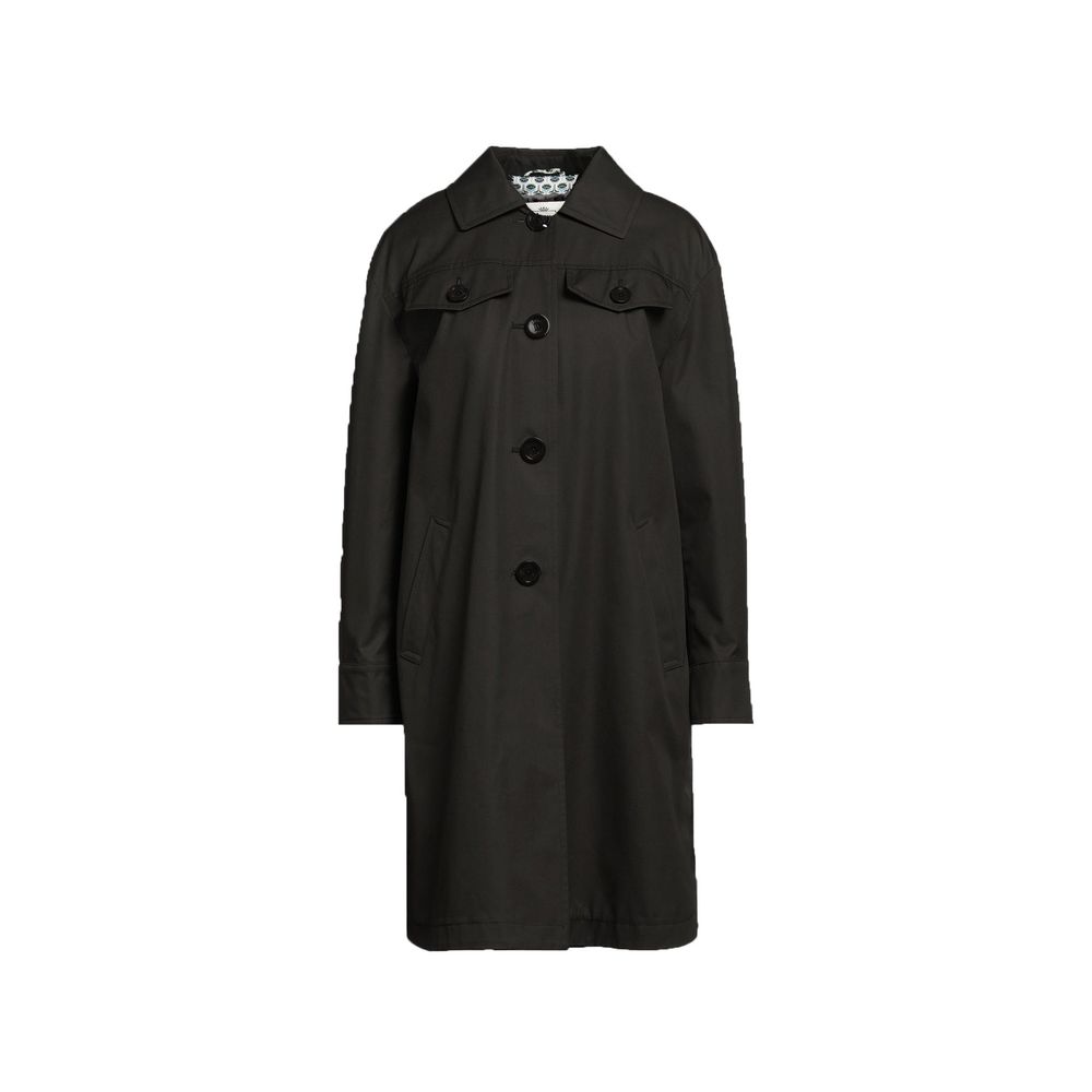 Herno Black Cotton Parka