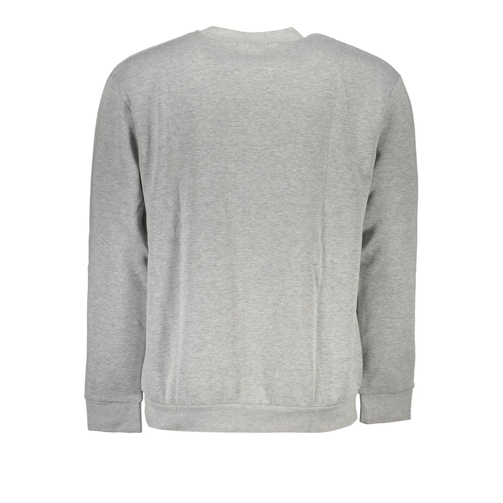 Cavalli Class Gray Cotton Sweatshirt