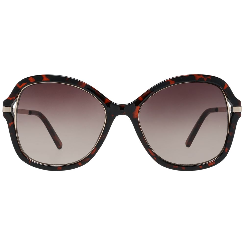 Guess Brown Metal & Plastic Sunglasses