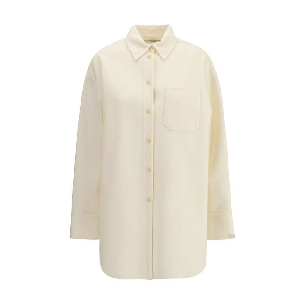 Max Mara Cream Wool Shirt