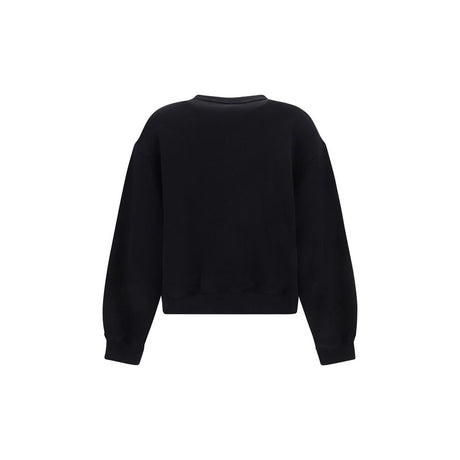 Alexander Wang sort bomulds sweatshirt