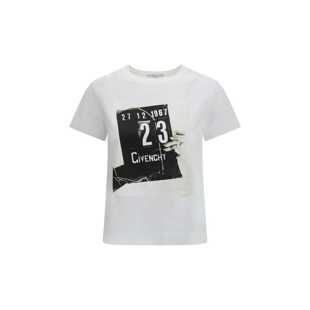 Givenchy Hvid Bomulds T-shirt