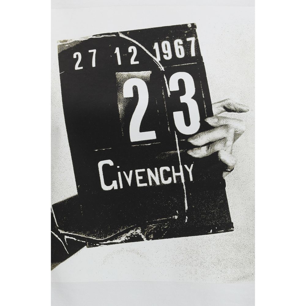 Givenchy Hvid Bomulds T-shirt