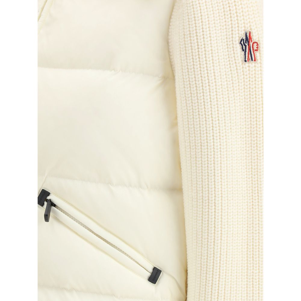 Moncler Grenoble Cream Polyamide Coat