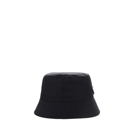 Prada Black Polyamide Bucket Hat