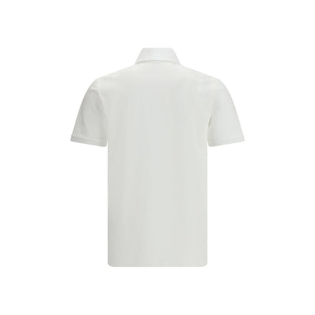 Givenchy hvid bomuldspoloshirt