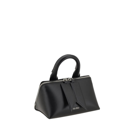 The Attico Black Calf Leather Bos Taurus Shoulder Bag