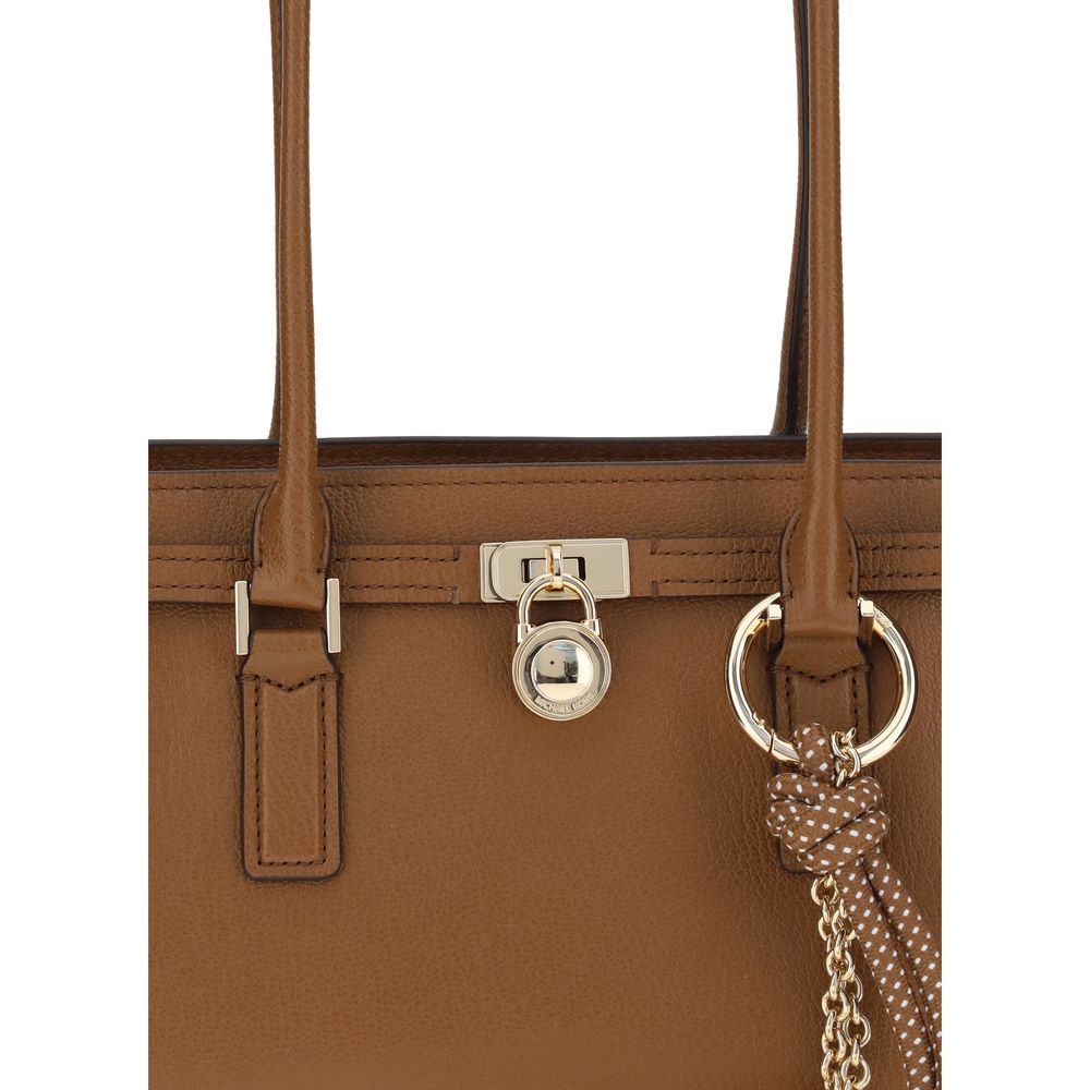 Michael Kors Brown Calf Leather Bos Taurus Shoulder Bag