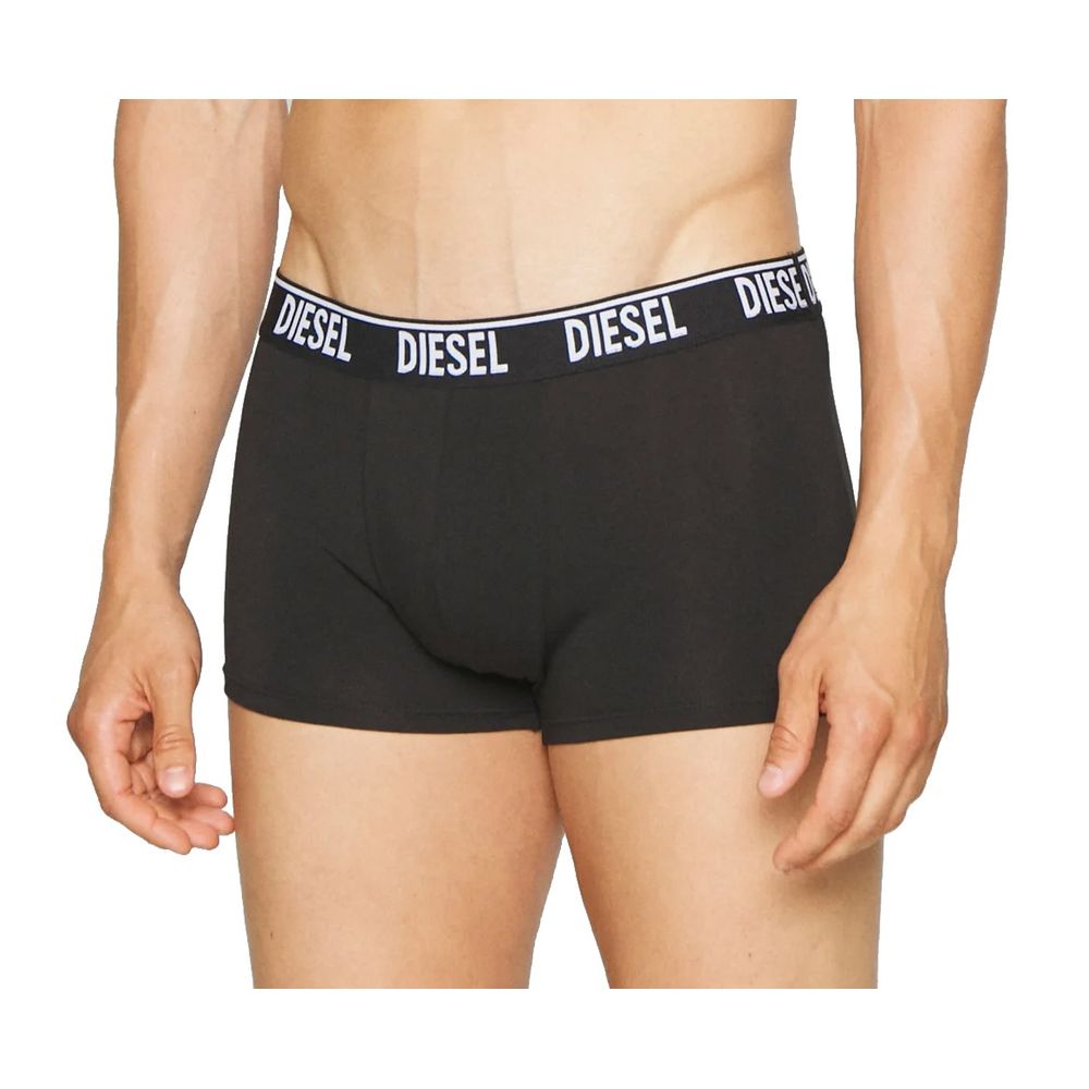 Diesel Black Cotton Underwear