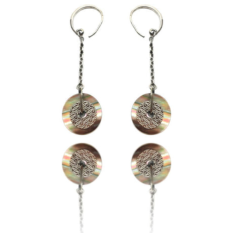 GC Silver Stainless Steel Earrings