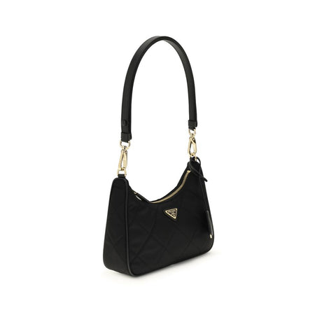 Prada Black Recycled Polyamide Shoulder Bag