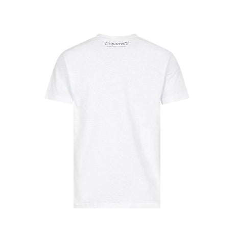 Dsquared² White Cotton T-Shirt
