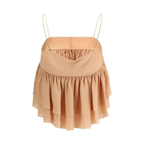 Chloé Multicolor Silk Top