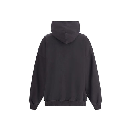 Balenciaga Black Cotton Sweatshirt