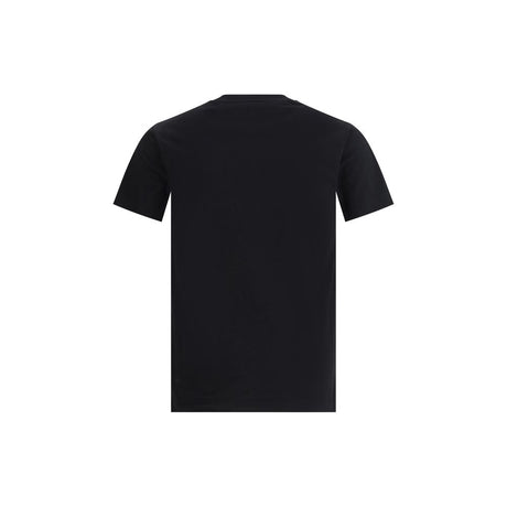 Burberry sort bomulds-T-shirt
