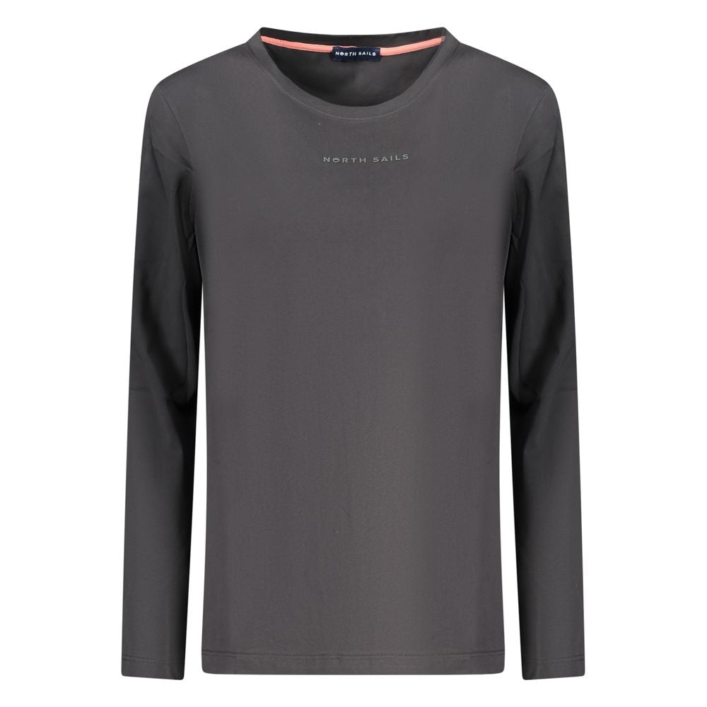 North Sails sort bomulds-T-shirt til kvinder