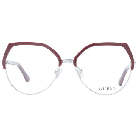 Guess Burgundy Plastic Glasses (Frames)