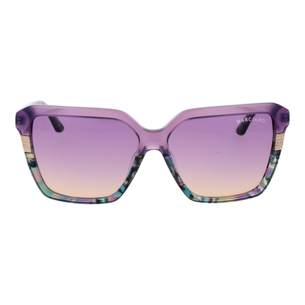 Marciano by Guess Purple Acetate Sunglasses