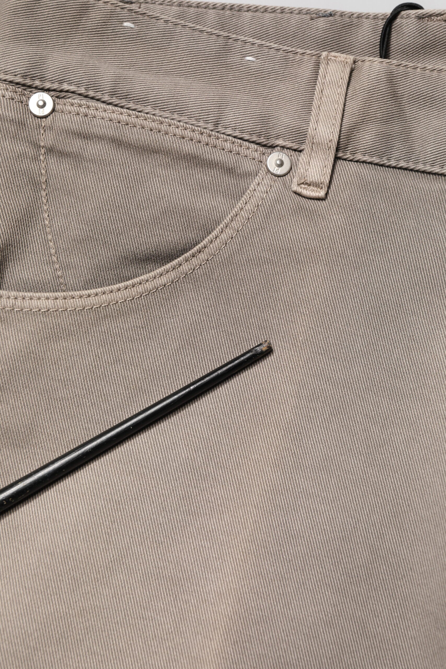 PT Torino Brown Bull Denim Reggae Mastice Straight Trouser Jeans