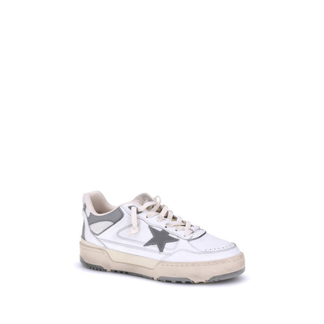 Golden Goose Grå Kalveskind Bos Taurus Chunky Sneakers