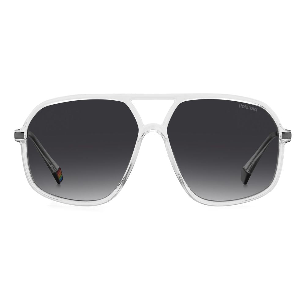 Polaroid Transparent Plastic Sunglasses