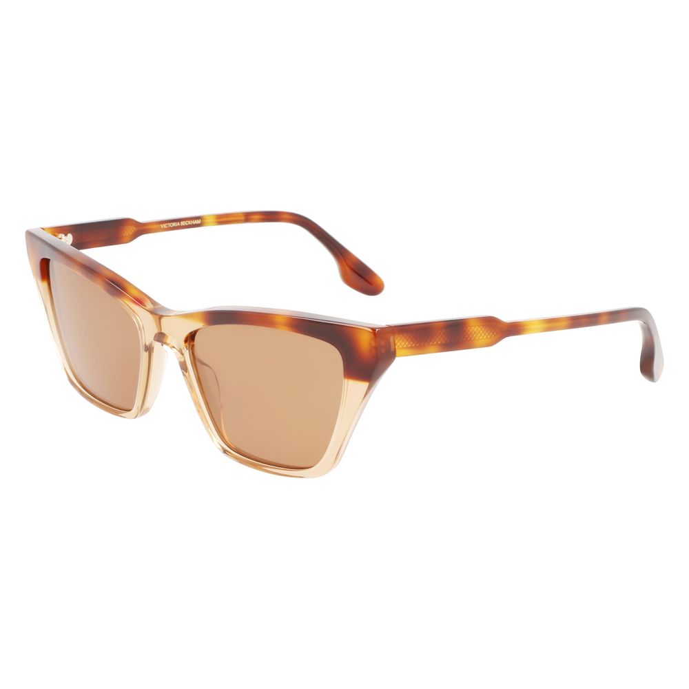 Victoria Beckham brune acetat solbriller