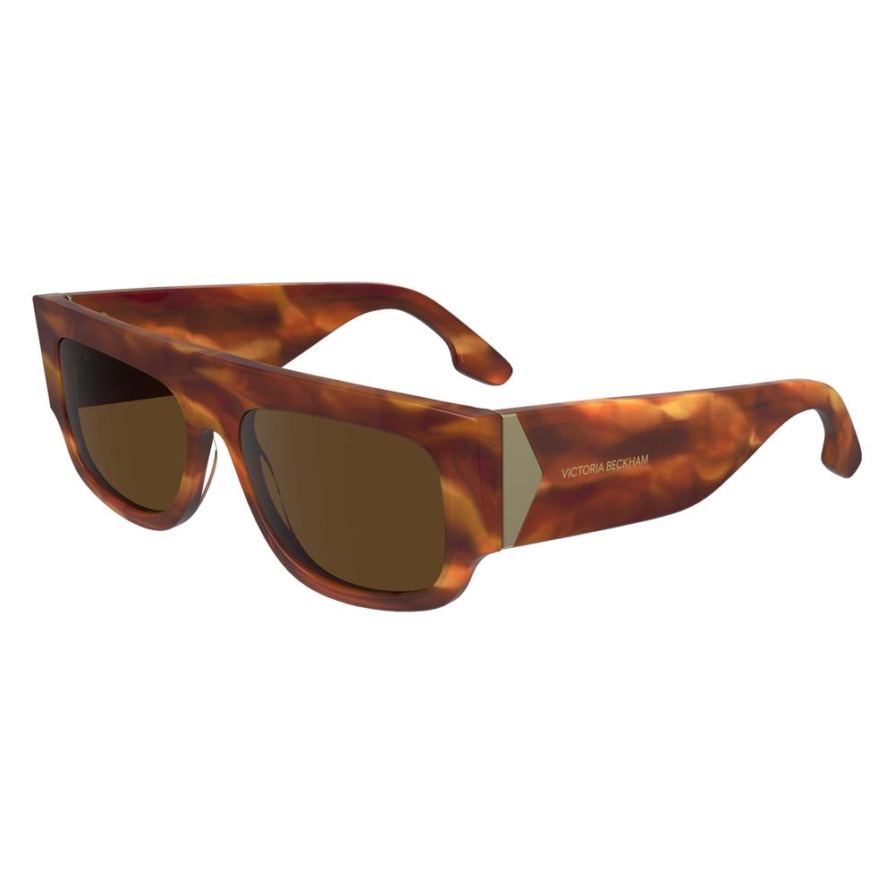 Victoria Beckham brune acetat solbriller