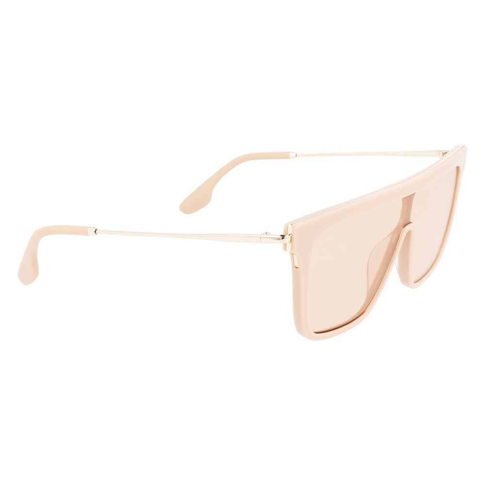 Victoria Beckham Beige Acetat Solbriller