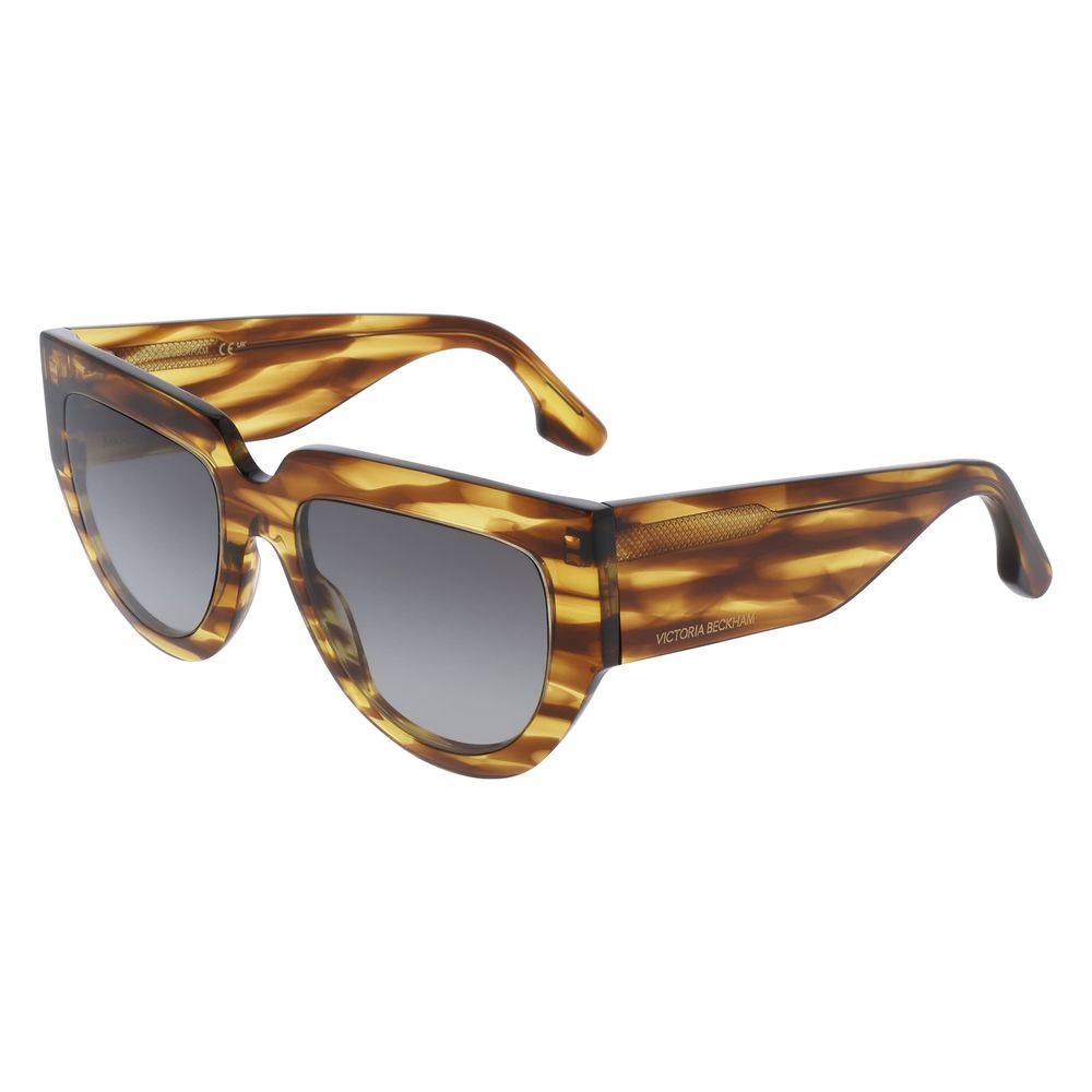 Victoria Beckham brune acetat solbriller
