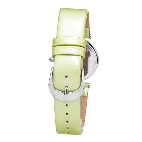 Laura Biagiotti Green Leather Dress Watch