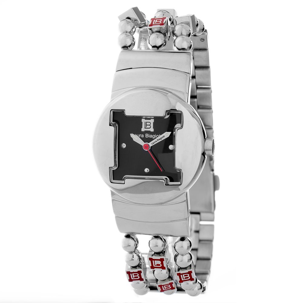 Laura Biagiotti Silver Stainless Steel Dress Watch