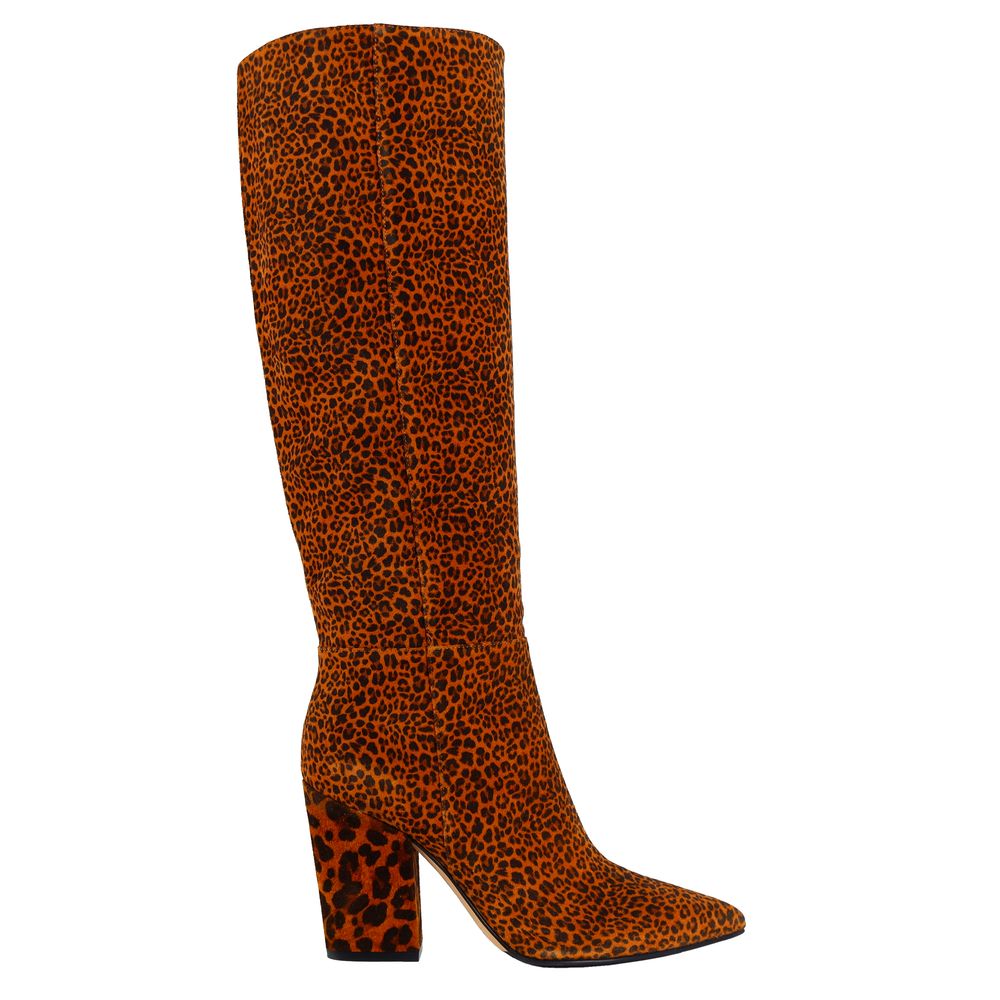 Sergio Rossi Marrone Suede Women Ankle Boot
