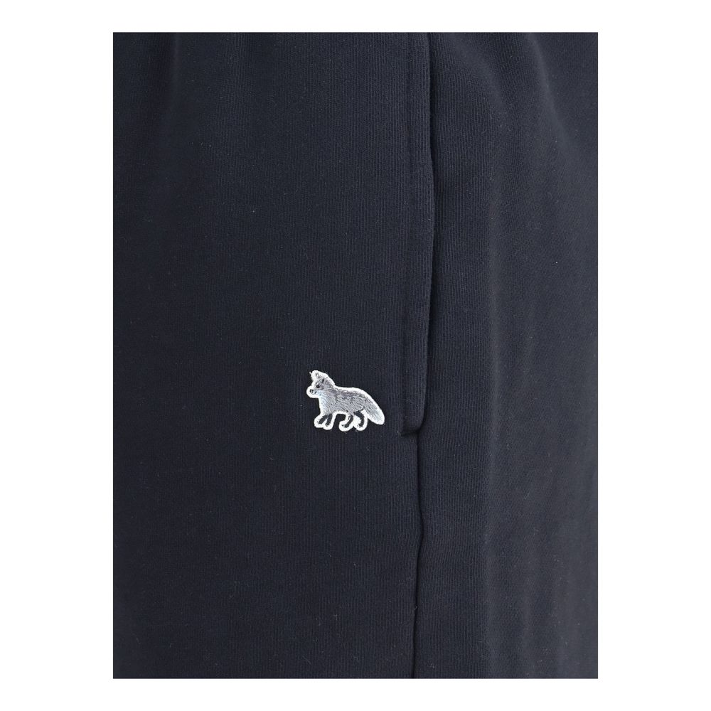 Maison Kitsuné Black Cotton Sportswear