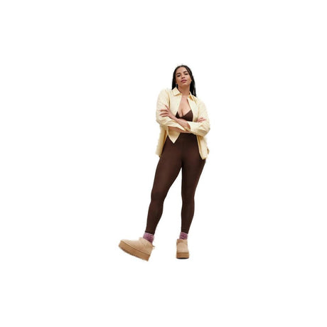 UGG Beige Ruskinds Læder Ankelstøvler