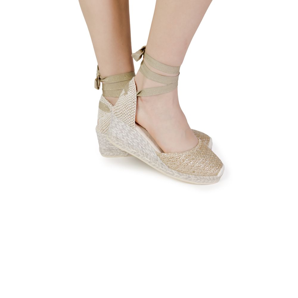 Espadriller Grå Bomuld Højhælede Pumps