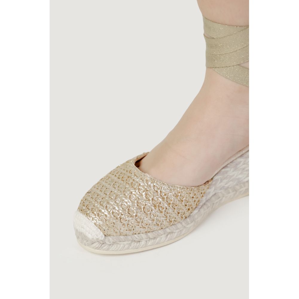 Espadriller Grå Bomuld Højhælede Pumps