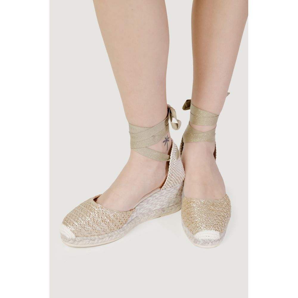 Espadriller Grå Bomuld Højhælede Pumps