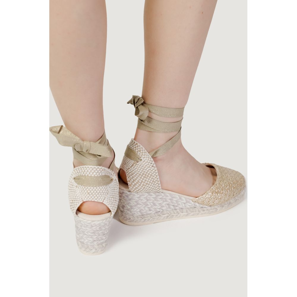 Espadriller Grå Bomuld Højhælede Pumps