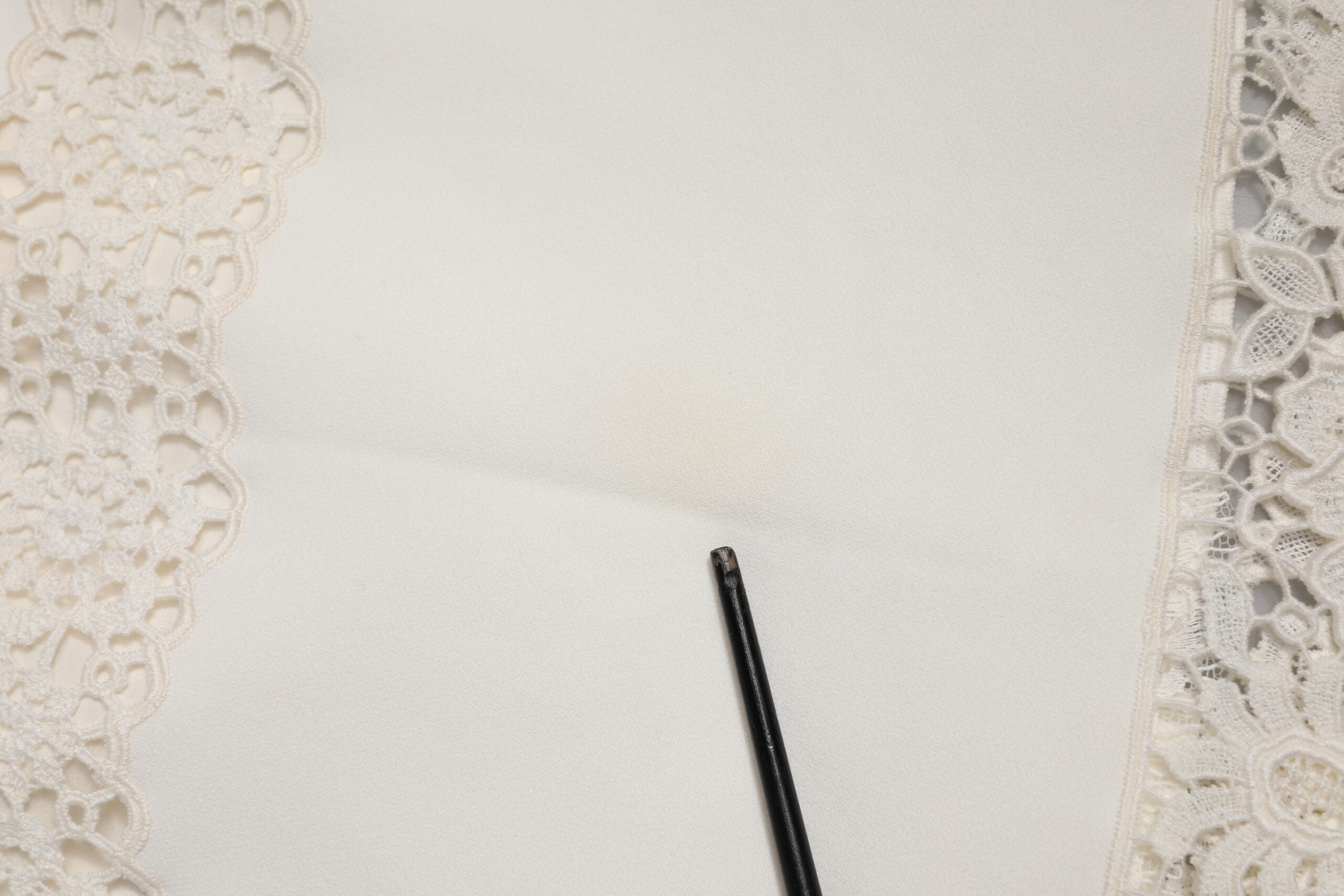 Dolce & Gabbana Hvid Blomsterblonder Højtaljet Pencil Cut Nederdel