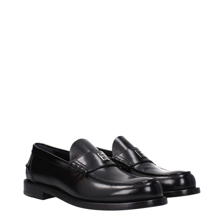 Givenchy sorte slip-on loafers i læder